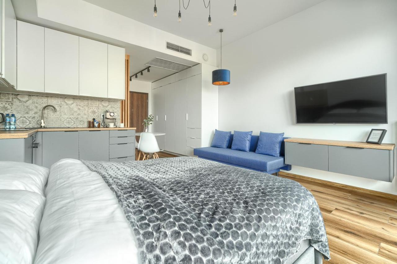 Apartament Hanza Tower VII - Unique Apartments ชเตชชิน ภายนอก รูปภาพ