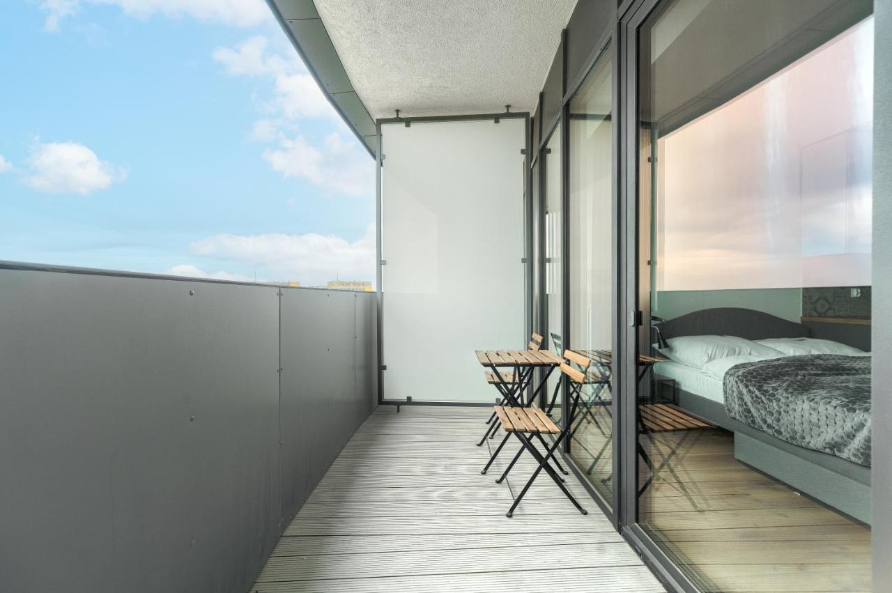 Apartament Hanza Tower VII - Unique Apartments ชเตชชิน ภายนอก รูปภาพ